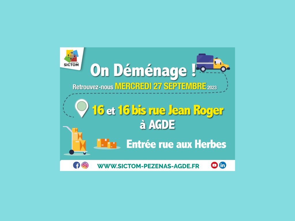 AGDE : L’ANTENNE DU LITTORAL DÉMÉNAGE