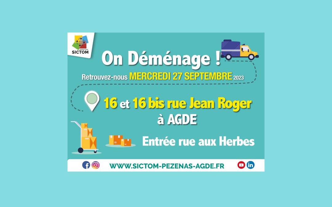 AGDE : L’ANTENNE DU LITTORAL DÉMÉNAGE