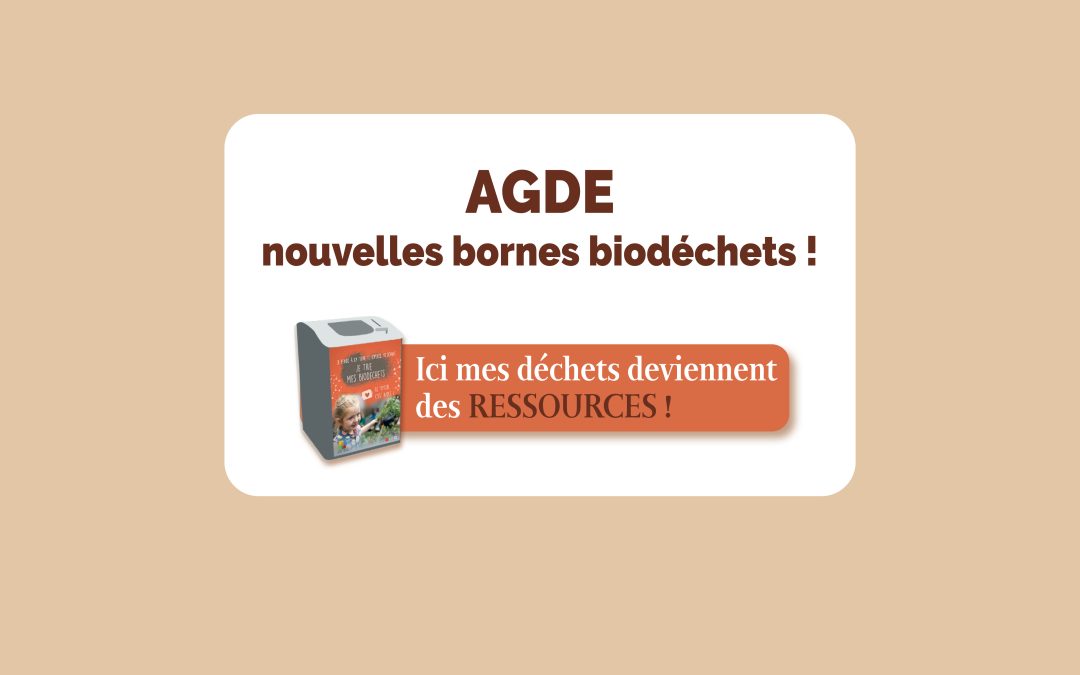 Agde : 2 nouvelles bornes biodéchets