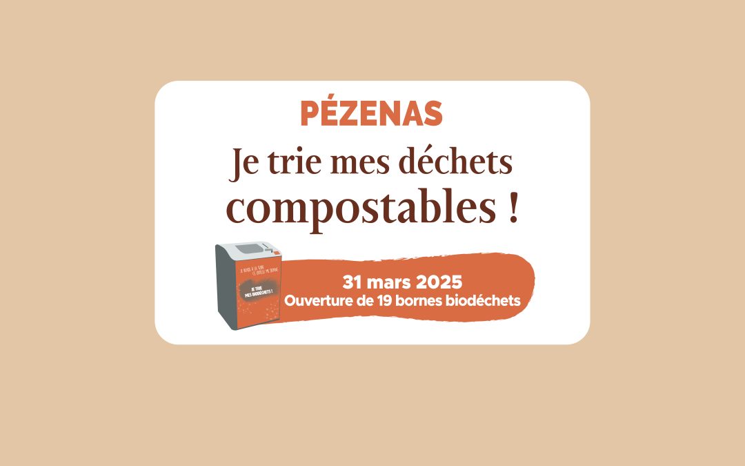 Pézenas: 19 nouvelles bornes biodéchets