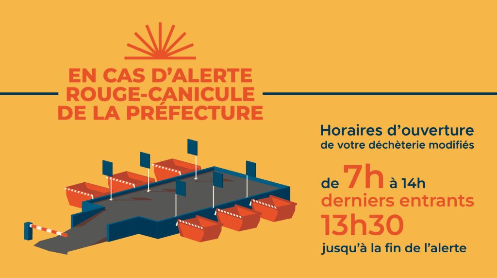 Information en cas d'Alerte Rouge-Canicule.