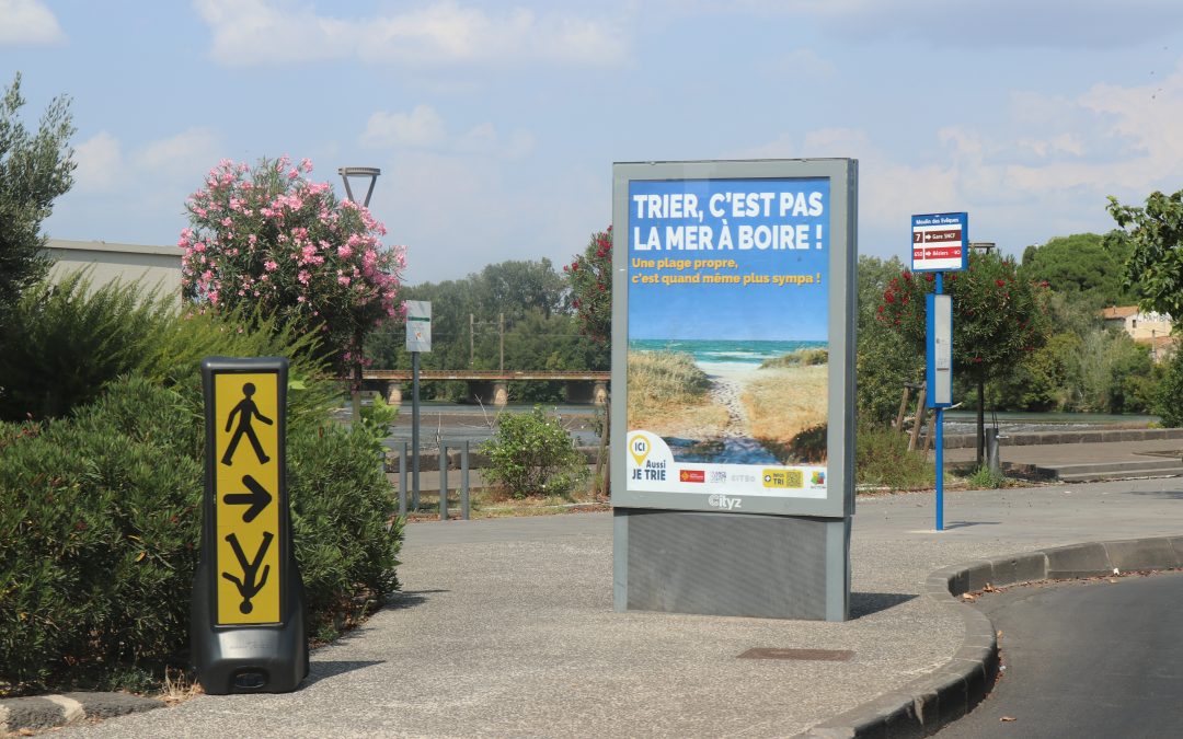 Cet été, le SICTOM Pézenas-Agde renouvelle sa campagne  pour un littoral sans déchets