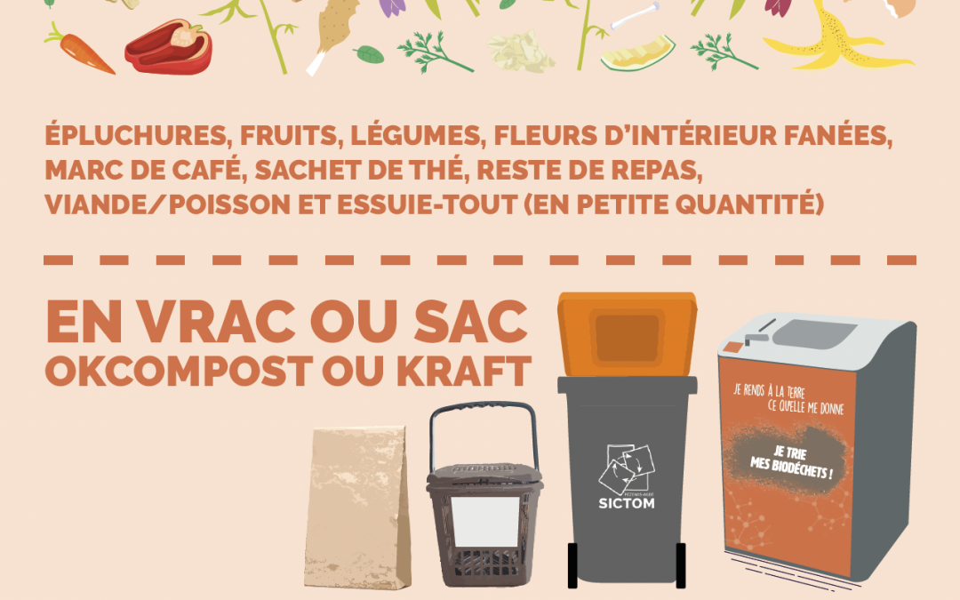 Je trie mes biodéchets