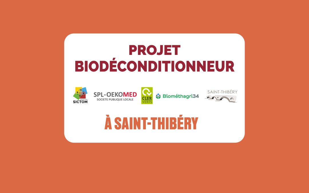 Saint-Thibéry : lancement du chantier du déconditionneur de biodéchets