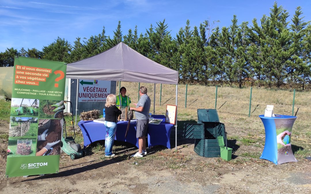 Déchets verts : des usagers sensibilisés aux bons gestes en déchèterie