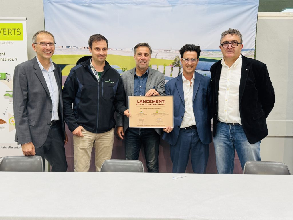 Un chantier stratégique pour la gestion des biodéchets démarre à Saint-Thibéry
