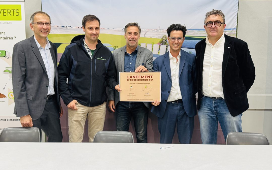 Un chantier stratégique pour la gestion des biodéchets démarre à Saint-Thibéry
