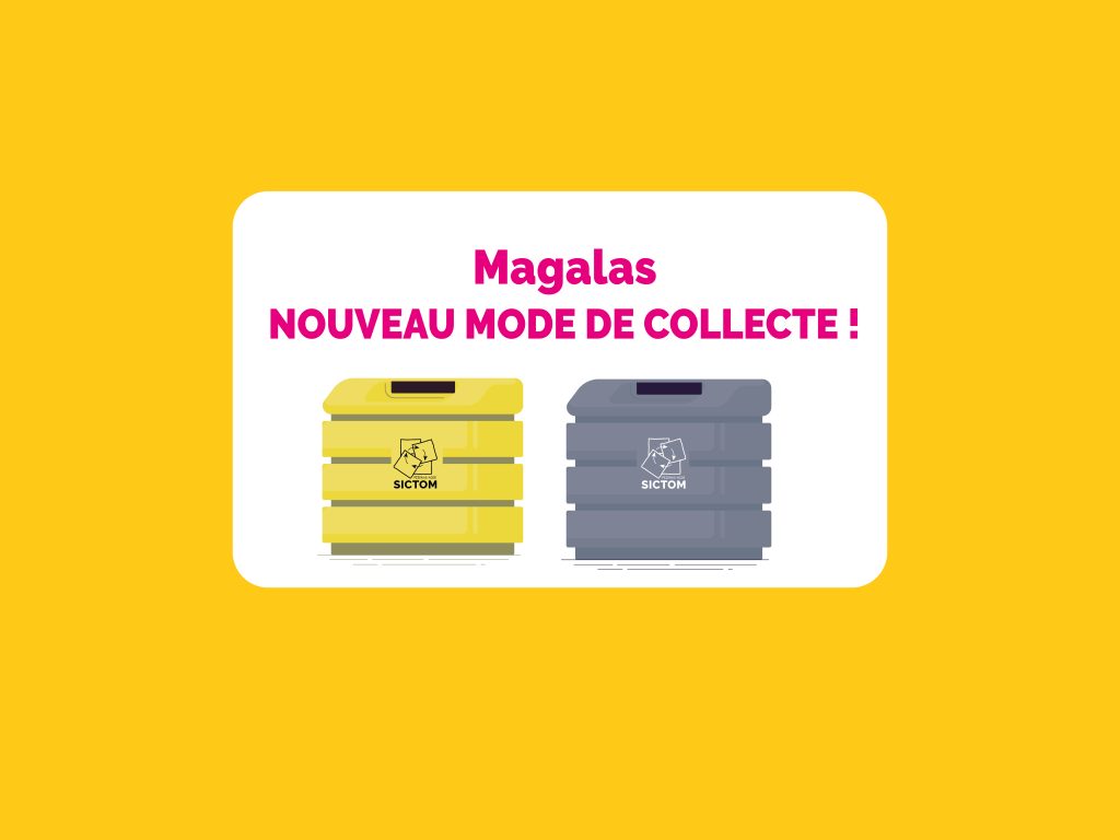 Magalas : Evolutions de collecte avec de nouveaux Points-Tri