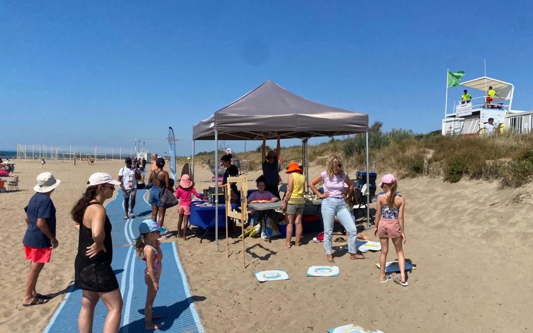 La Tournée du Tri : Le tri prend ses quartiers  d&rsquo;été sur les plages du littoral !