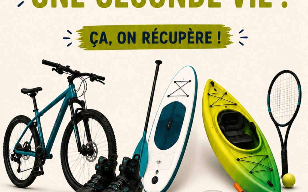 Articles de sport et de loisirs : une nouvelle collecte dans les déchèteries du SICTOM